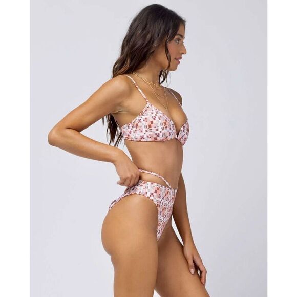 New. L*SPACE teeny bikini set. Medium. Retails $210 - Picture 6 of 13